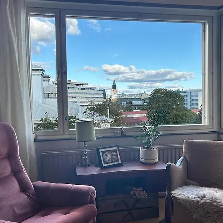 公寓 Artbeat Downtown 图尔库